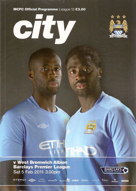 Manchester City FC v West Bromwich Albion FC 